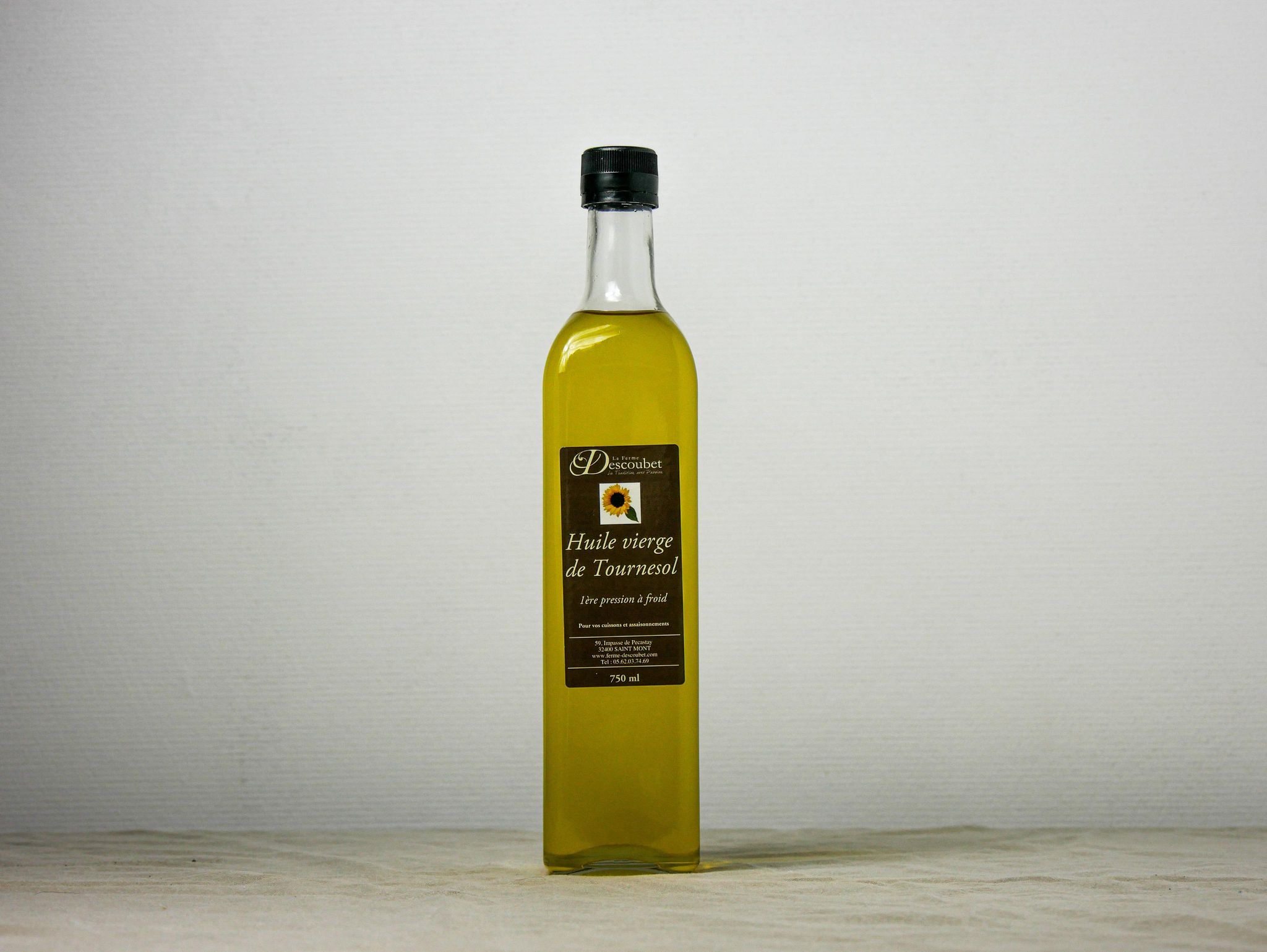 Huile vierge de Tournesol 50cl Plats cuisinés